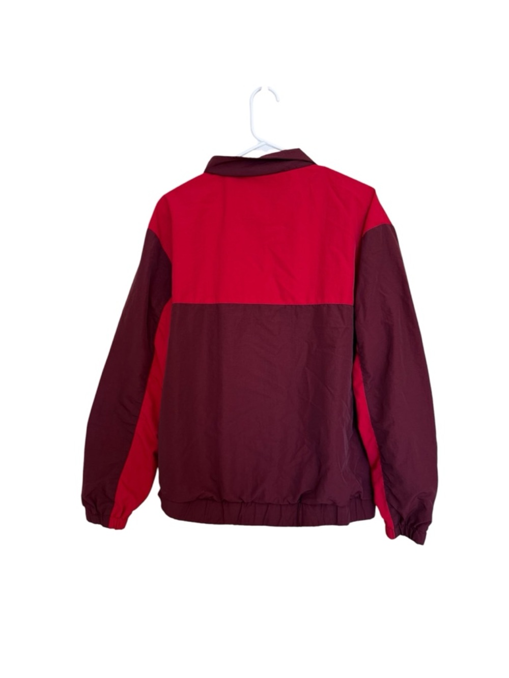 Forever 21 Red & Burgundy Colorblock Lightweight Jacket and matching pants - Picture 4 of 9